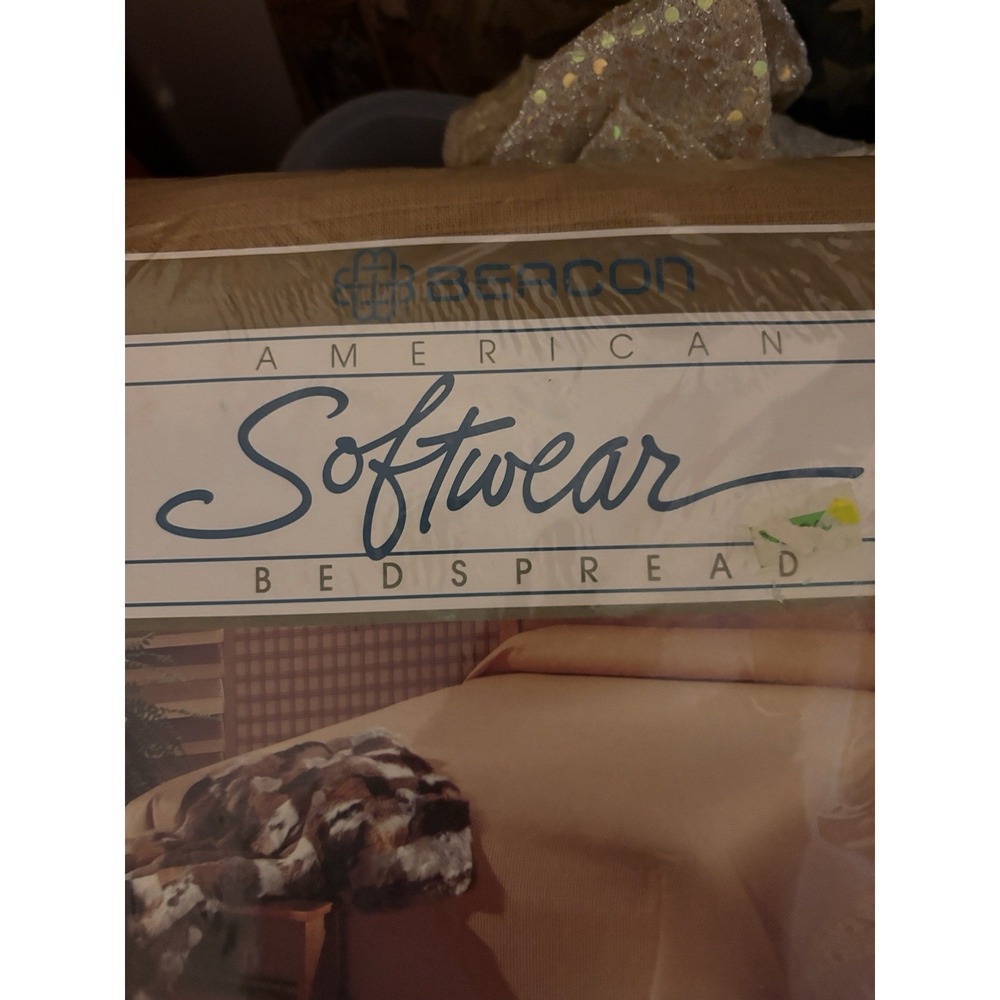 NWT Vintage Beacon Dreamcord American Softwear Bedspread Sand Twin 76" x 110" - Picture 4 of 7
